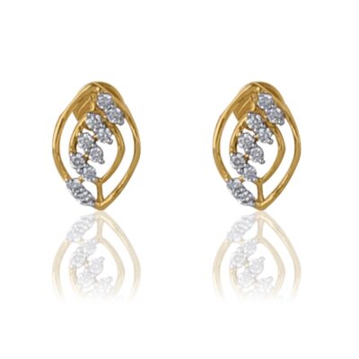 Dazzling diamond earrings
