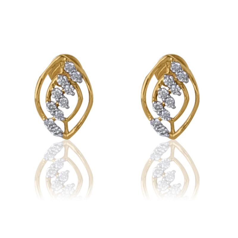 Dazzling diamond earrings