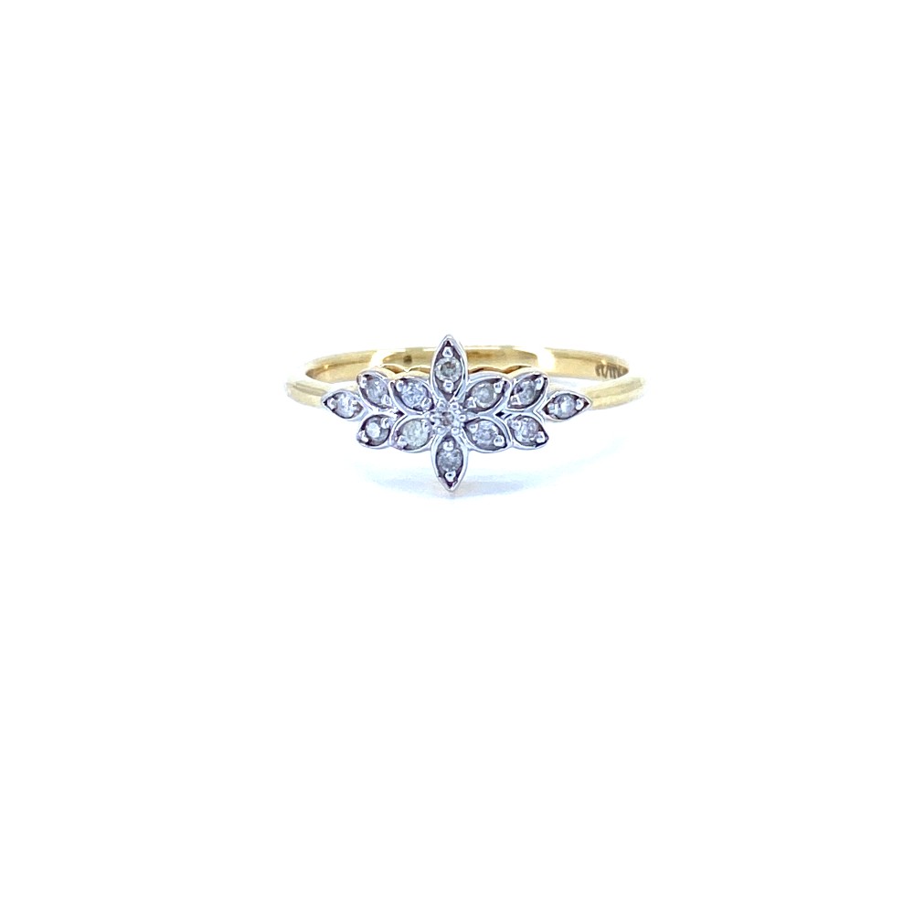 Quesnel Diamond Ring Online Jewellery Shopping India | Yellow Gold 14K |  Candere by Kalyan Jewellers