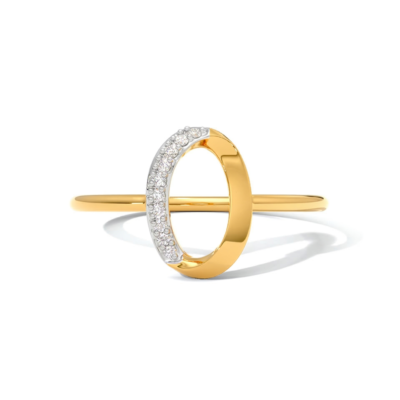 Twisted Pri Diamond Ring