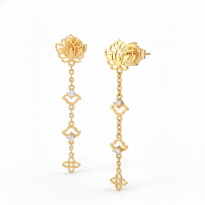 Vani Hanging Diamond Earrings