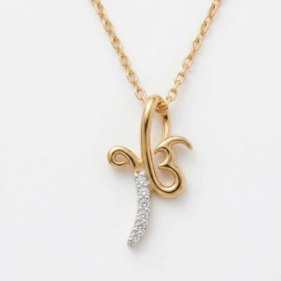 Ik Onkar Diamond Pendant