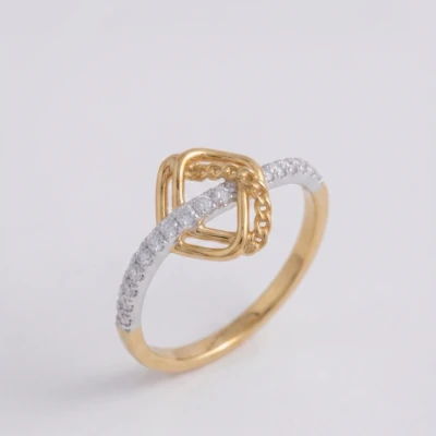 Divs Chain Diamond Ring