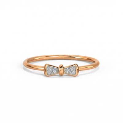 Siya Bow Diamond Ring
