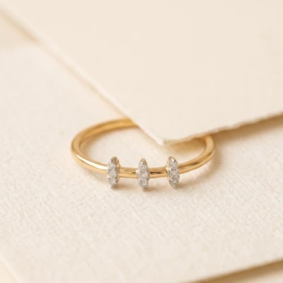 Siya Trio Diamond Ring