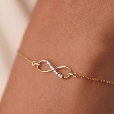 Divs Infinity Diamond Bracelet
