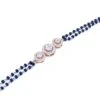 Trio cluster hand mangalsutra