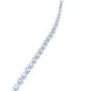 Single line diamond bracelet