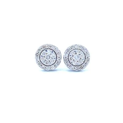 Dia Cluster Diamond Studs