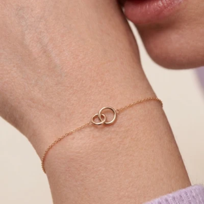 Two Color Two Links Bracelet