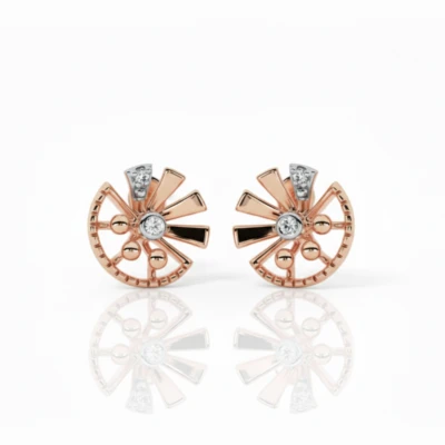 First Flora Diamond Earrings