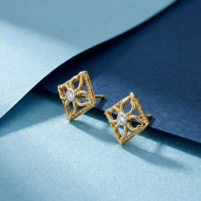 Divs Diamond Earrings