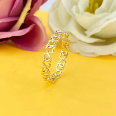 Forever Heart Gold Ring