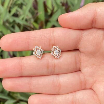 Kite Layer Diamond Earrings