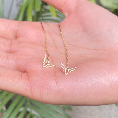 Princess Diamond Sui Dhaga Earrings