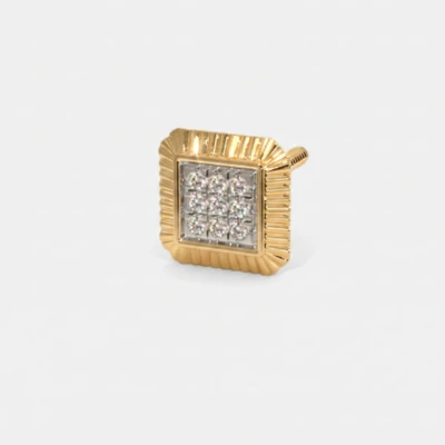 The Akash Diamond Stud For Him
