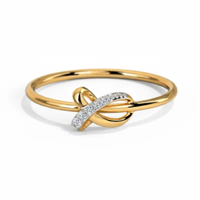 Siya Knot Diamond Ring