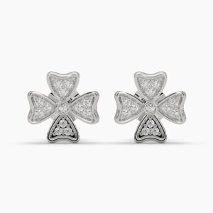 Star diamond earring