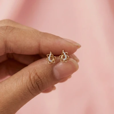 Sunflower Priya Diamond Earrings