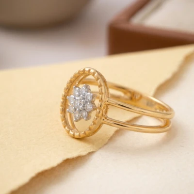 Divs Oval Diamond Ring