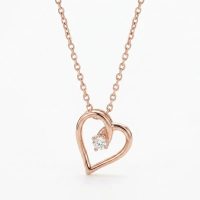 Kri Heart Diamond Pendant