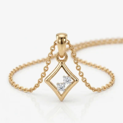 Kite 2 Diamond Pendant