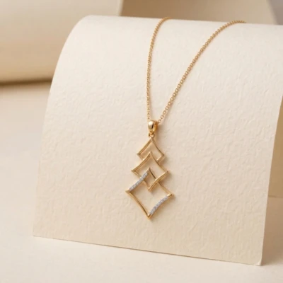 Riya Trio Diamond Pendant