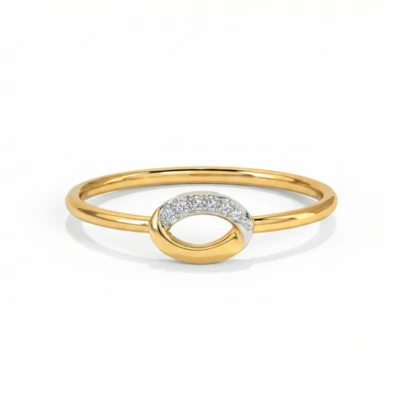 Diva Oval Diamond Ring